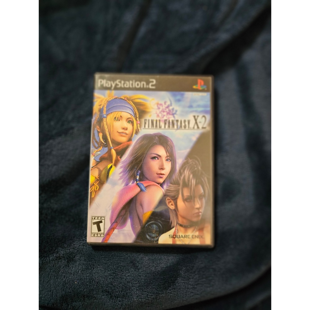 Final Fantasy X-2 Sony PlayStation 2 PS2 Square Enix RPG Game with Manual